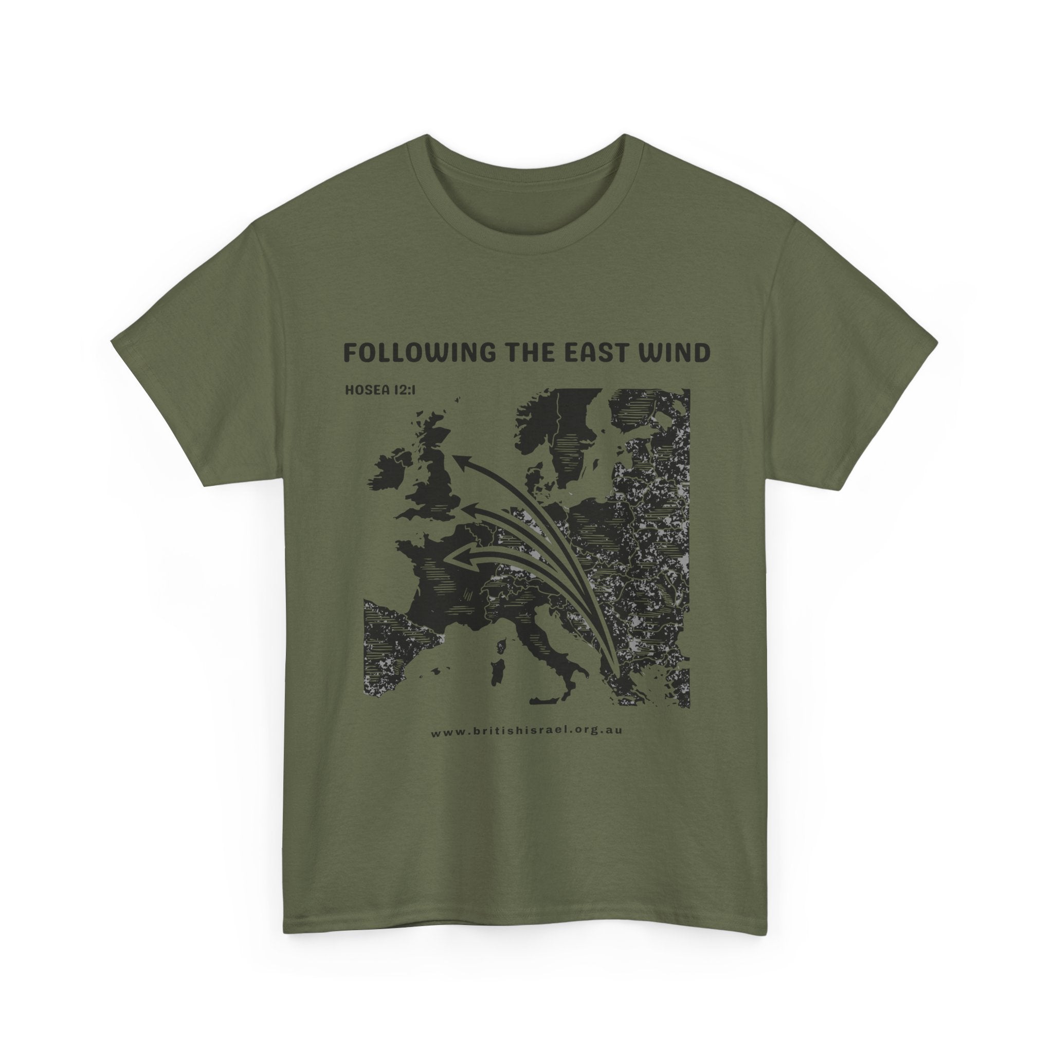 Unisex Hosea 12:1 T-shirt