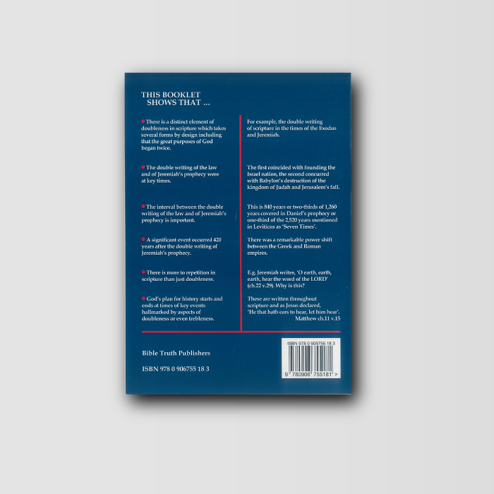Double Writing of Scripture