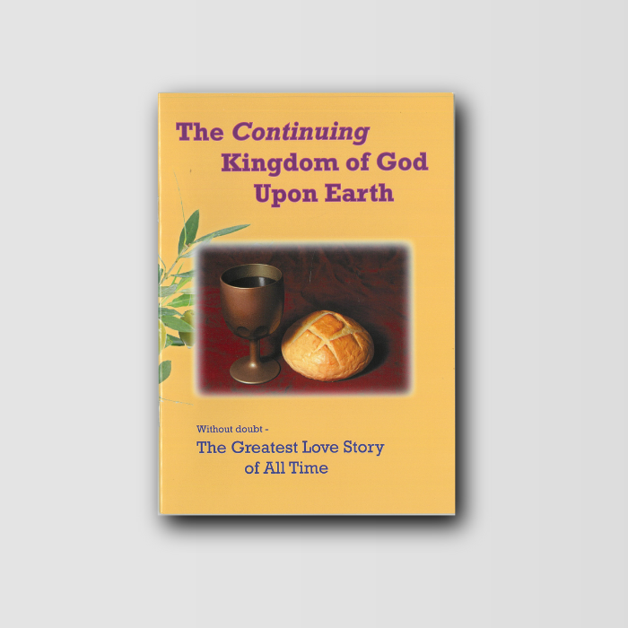 The Continuing Kingdom of God Upon Earth - Just pay shipping