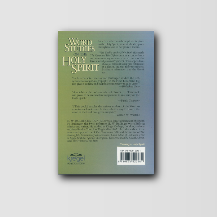 Word Studies on the Holy Spirit