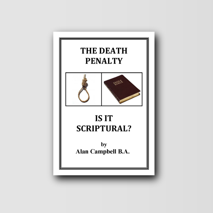 The Death Penalty: Is It Scriptural? image 0